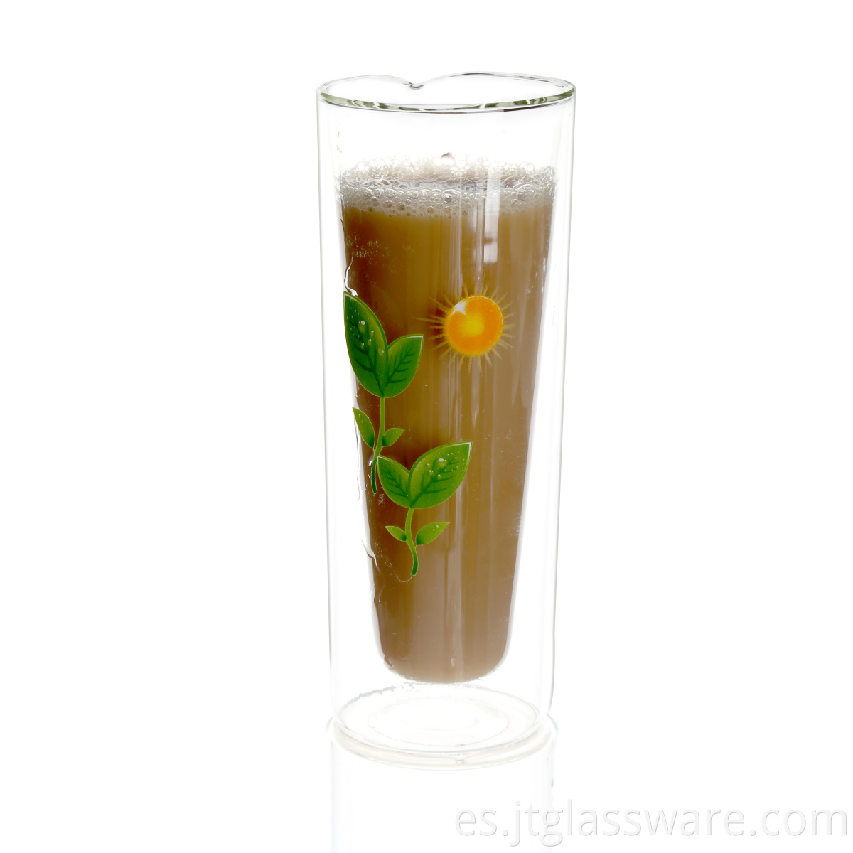 Loose Tea Glass Mug